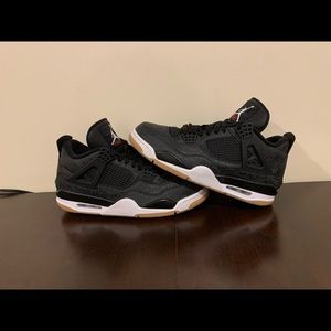 Jordan retro 4 SE Laser Black Gum Size 11